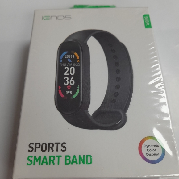 Smart sports watch fitness heartrate tracker black woman's - Picture 2 of 6